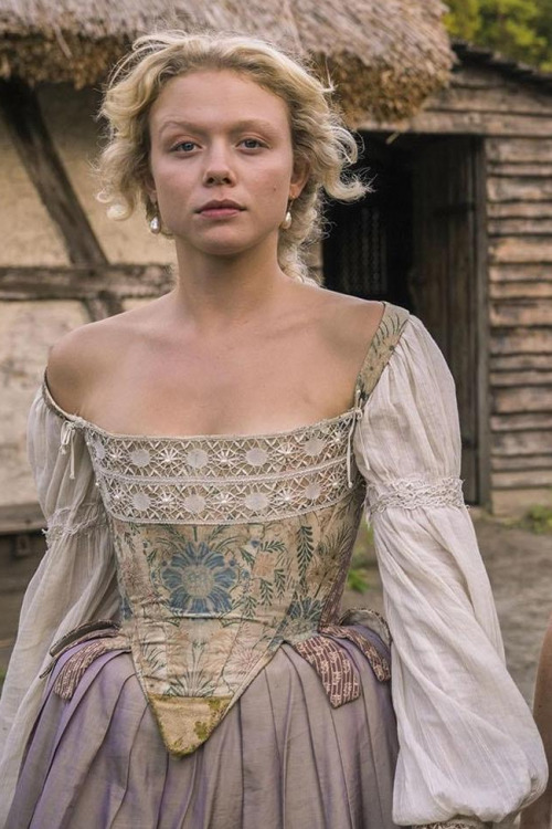 This costume was first worn by Gaia Weiss as Mary Fleming in the 2013 version of Mary, Queen of Scot