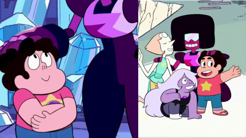 love-takes-work: The Garnet head pat. Not just for Steven anymore. 