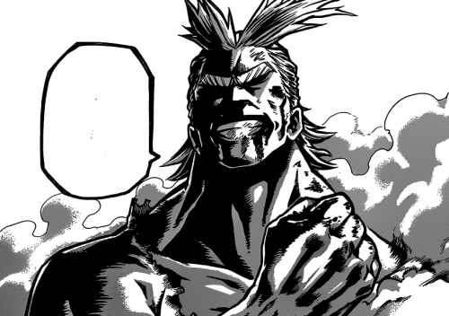 raittos:  All Might - Boku no Hero Academia Ep.12 [Anime vs Manga]