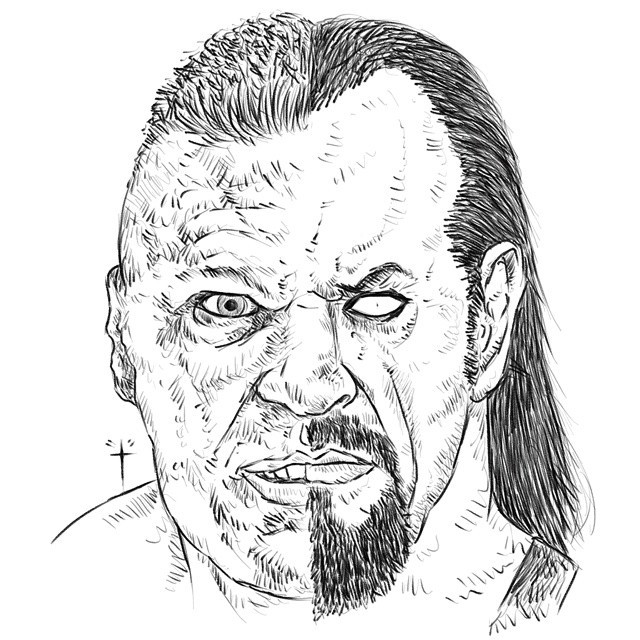 Brock Lesnar Drawing by Sri Priyatham  Pixels