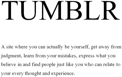 noosa91:  I LOVE you Tumblr :’) 