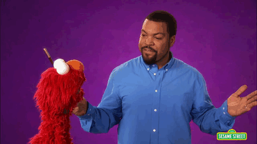 theprettyshrekless:afro-dominicano:dynastylnoire:sesamestreet:Elmo and Ice CubeHow astounding!HE MAD