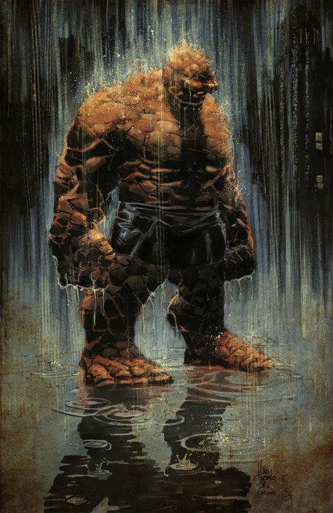 league-of-extraordinarycomics:The Thing by Mike Deodato Jr.