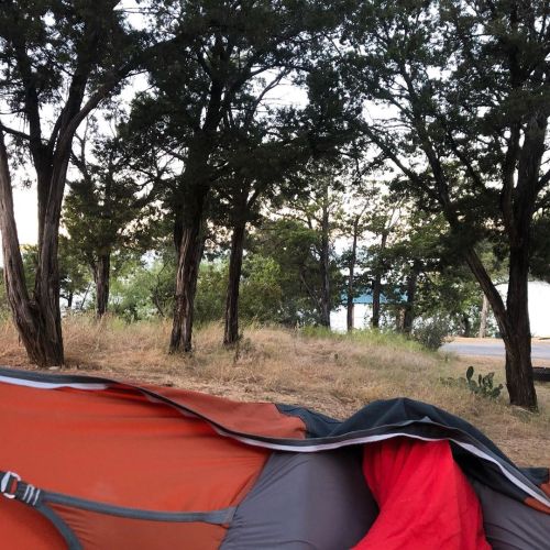 Good morning #hammocktent #the690adv #awesome #camping #adv #adventurecamping https://www.instagram