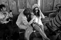 the60sbazaar: Janis Joplin being interviewed at the Newport Folk Festival 