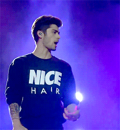  Zayn during better than words. 1/05 