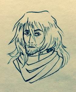 zed-echo-art:I doodled my tired husband today