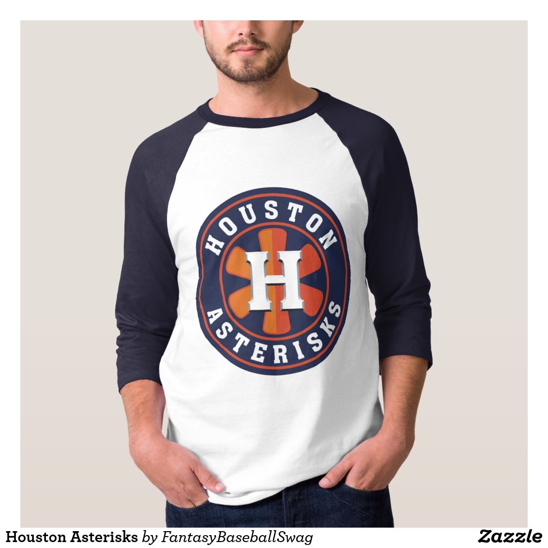 Fantasy Sports Spot — Houston Asterisks Baseball T-Shirt Whether you