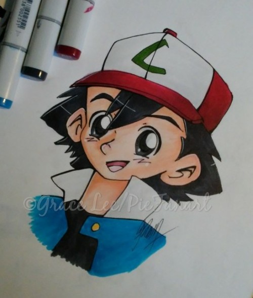 piedrawsthings:Ash Ketchum!!!! porn pictures