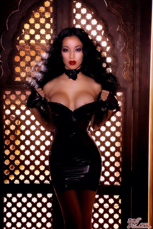 Porn Pics hotasianwomenblog:Jade Vixen Latex Goddes