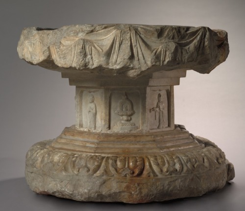 Fang Xuanling Pedestal, 647, Cleveland Museum of Art: Chinese ArtSize: Overall: 66 cm (26 in.)Medium