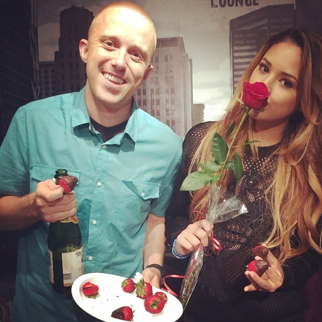 villegas-news:  jasminevillegas: First date with @theactualjd was def entertaining