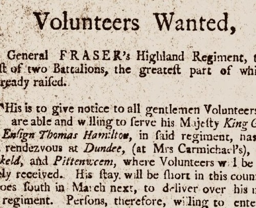 southcarolinadove: faustyflakes: 71st Regiment of Foot, Fraser’s Highlanders. Virginia. Oh my 