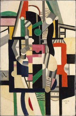 nobrashfestivity:Fernand Leger, Mechanical Elements, 1920