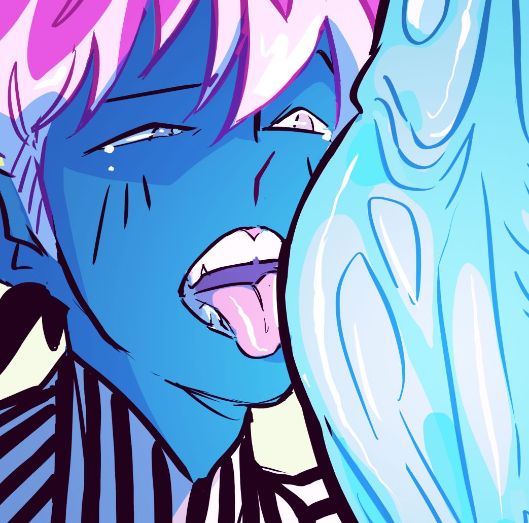 lohkaydraws:  Sen’s from my long term project 1000 Dicks to Death about an immortal