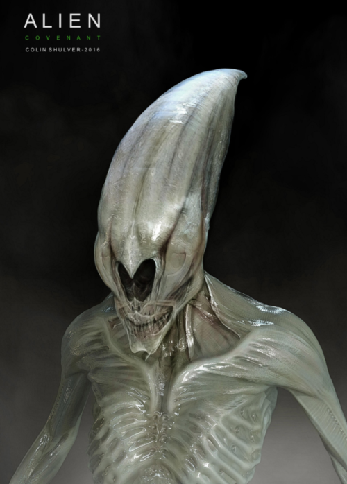 everything-alien-and-predator:Early Neomorph Concept Art for Alien: Covenant