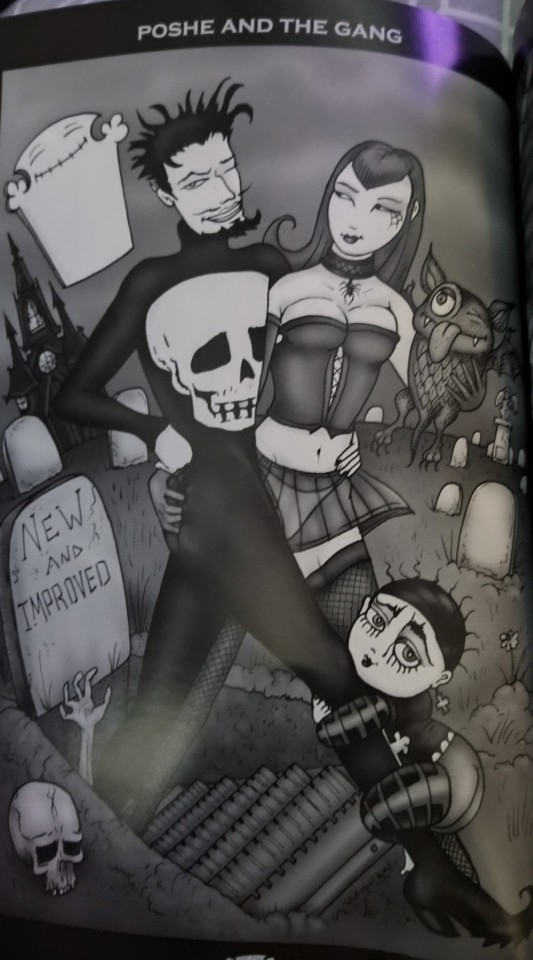 Some Pages From The Girlz Of Goth
