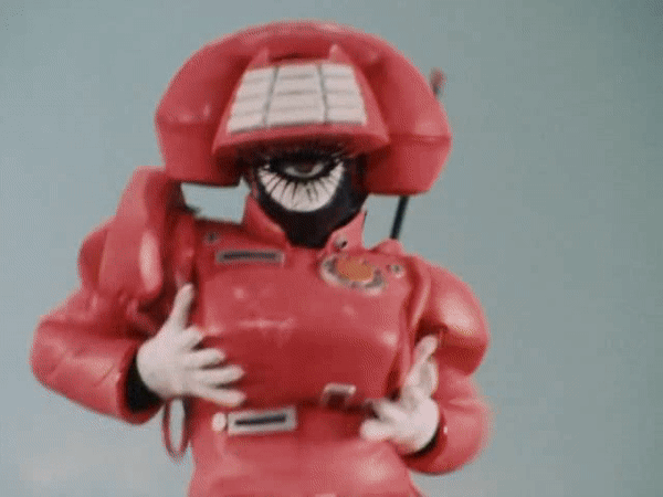 wtf-ranger:  Teacher Telephone grubbing her boobs, from episode 15 of Dairanger,