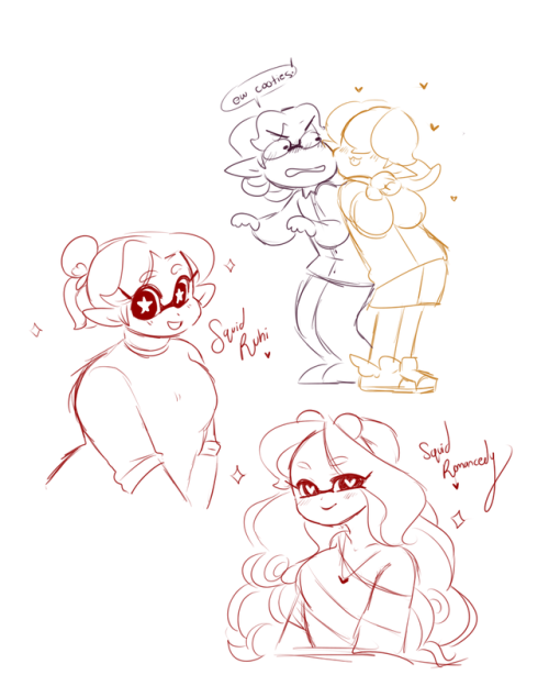 ruhianna: The requests from my stream!! Also a extra page of inbetween doodles I did c: !!Thanks for