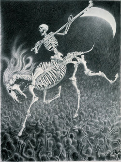 victoriousvocabulary:  MORTIFERA [noun] 1. Informal: deadly things. [adjective] 2. deadly; destructive; fatal. Etymology: from Latin mortis, genitive of mors, “death”. [Laurie Lipton]