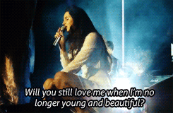 delreigns:  First time Lana Del Rey performed Young &amp; Beautiful live - Luxembourg,