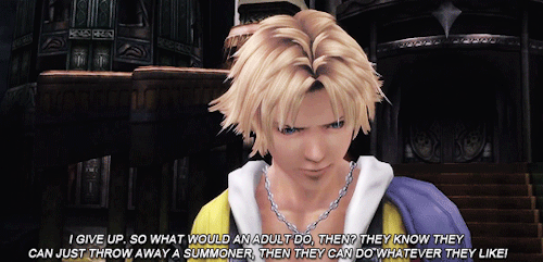 thechocobros:⇢  Amazing Final Fantasy characters rebelling to fate and choosing their own path [1/?]