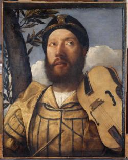 somanyhumanbeings:  Giovanni Cariani, Portrait de violoniste