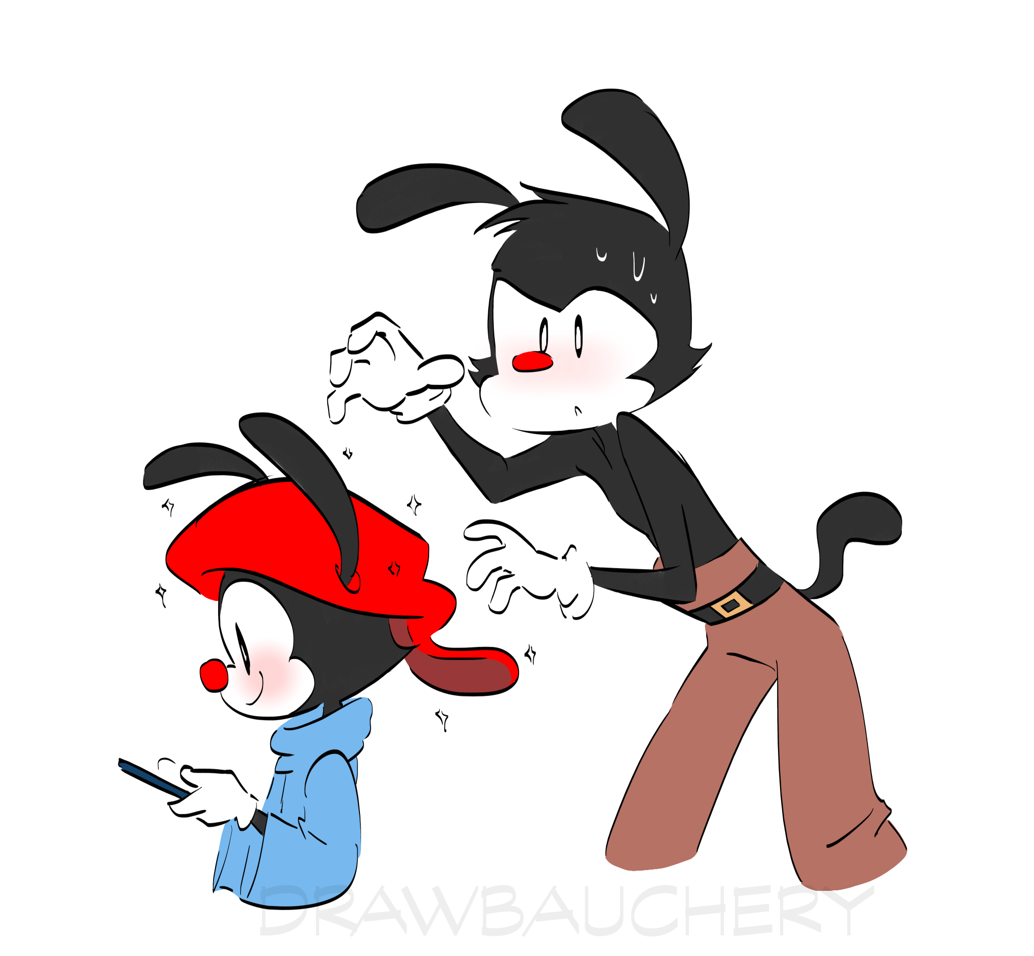 lizzietrashkittie:@drawbauchery Yakko’s adult photos