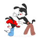 lizzietrashkittie:@drawbauchery Yakko’s adult photos