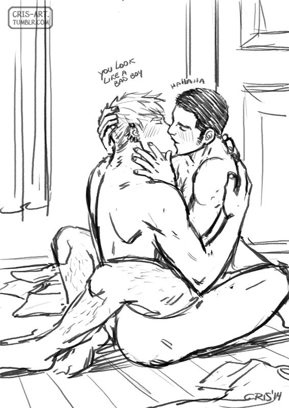 yesyaoiyeah: cris-art:  A summer fanart (inspired that in my country the summer is