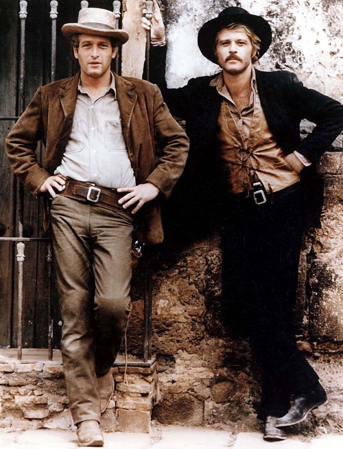 ryverfenix: voxsart: The Western Influence On Menswear. Paul Newman and Robert Redford, 1969. Yep.