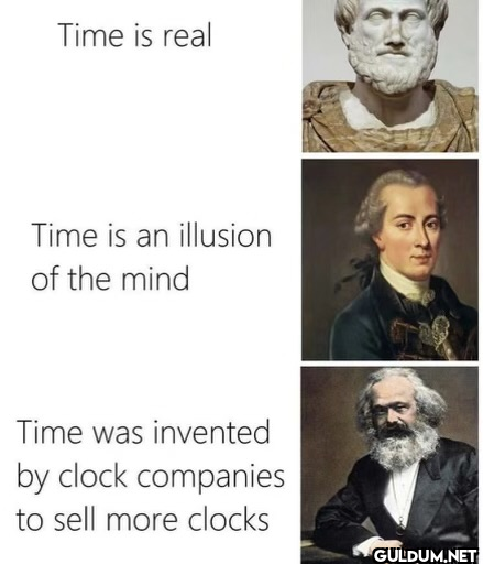 Maybe time’s just a...