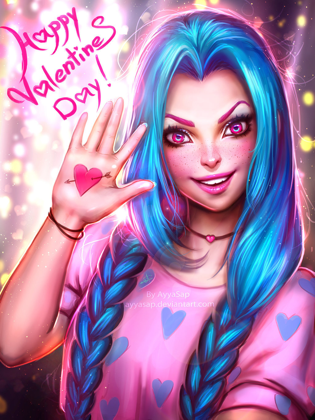 Jinx (Happy Valentines Day!) by AyyaSap 