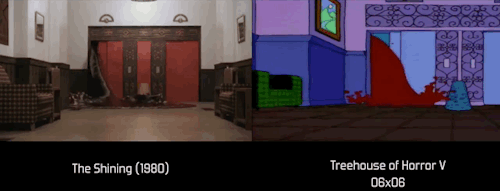 s-l-ickboi: sixpenceee:  Comparison between the Simpsons and major movies.  What