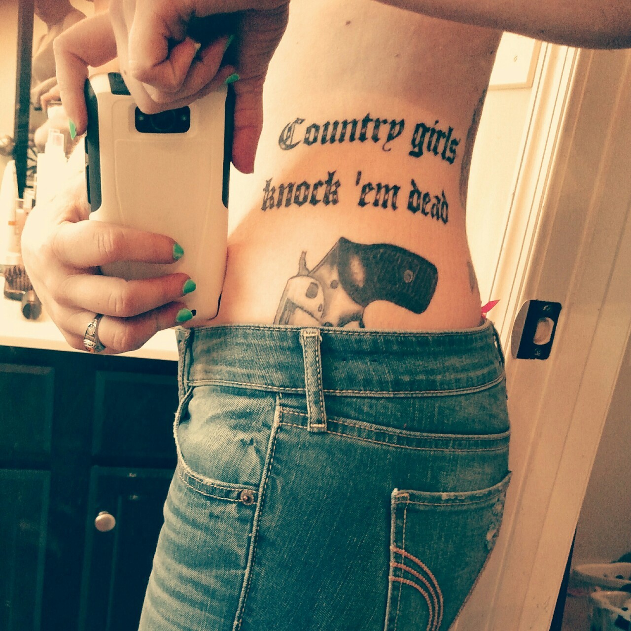 southern-bred-0727:  Tattoo number twelve…I have to say my favorite so far :)