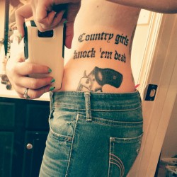 southern-bred-0727:  Tattoo number twelve…I