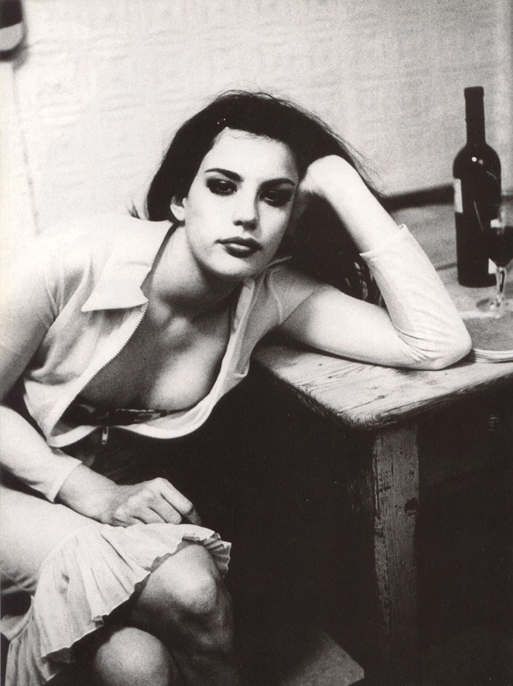 couragetildeath:  Photo by Ellen von Unwerth Liv Tyler, “Vogue Italia”, 1996