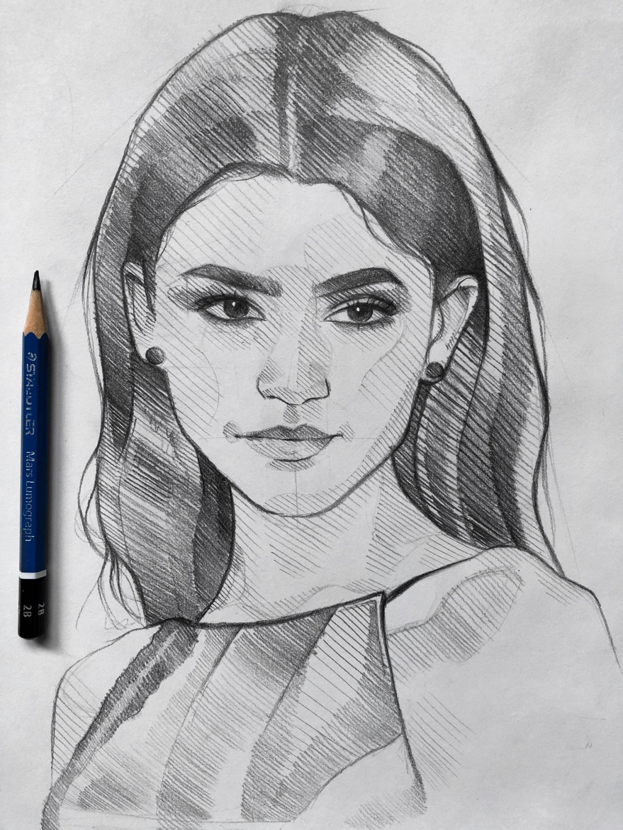 Reichen  Quick new drawing of Zendaya 