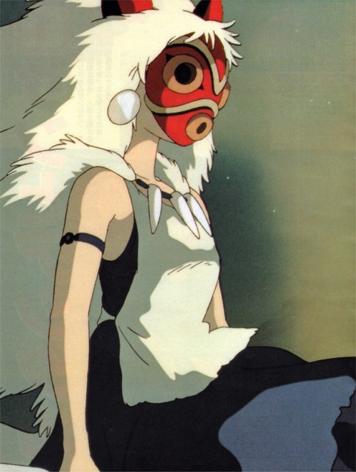 animarchive:    Animage (08/1997) - Princess Mononoke.