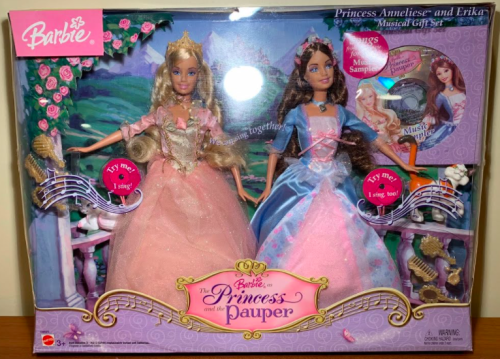 webmuseum: Princess and the Pauper Barbie dolls