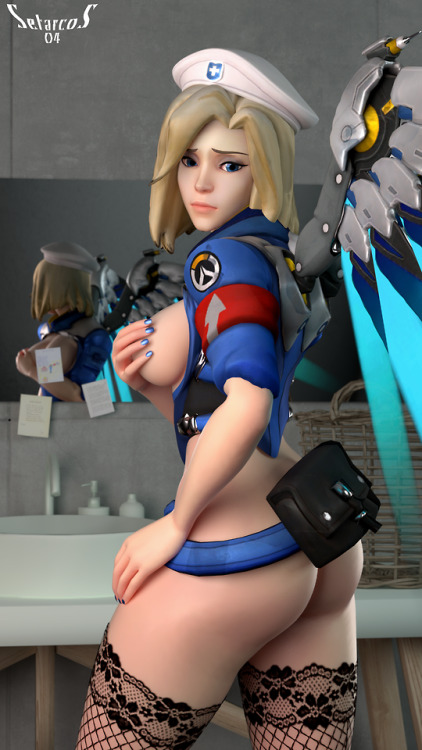 2 versions of Dr. Angela Ziegler aka Mercy.2nd angle on the road…Credit to BlizzardIf you lik