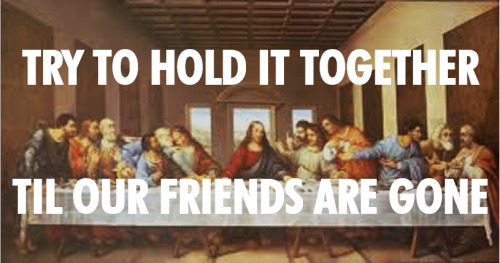 &ldquo;Conservation 16&rdquo; by The National // The Last Supper by Leonardo Da Vinci