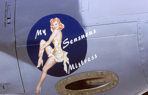 Sex eyeswithwhichtosee:  Nose art and cabin art, pictures