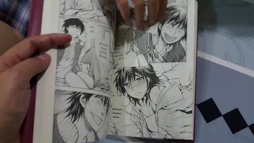 Lily Love volume 3 sample print—Donut, what are you doing? Donut, staph!