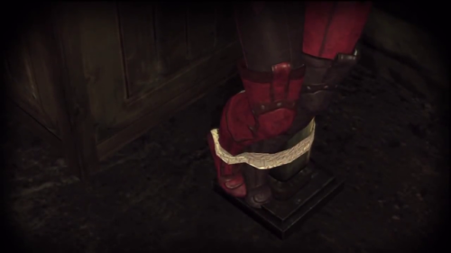 gentlemankidnapper:Harley Quinn in Batman: Arkham Night, 2nd part