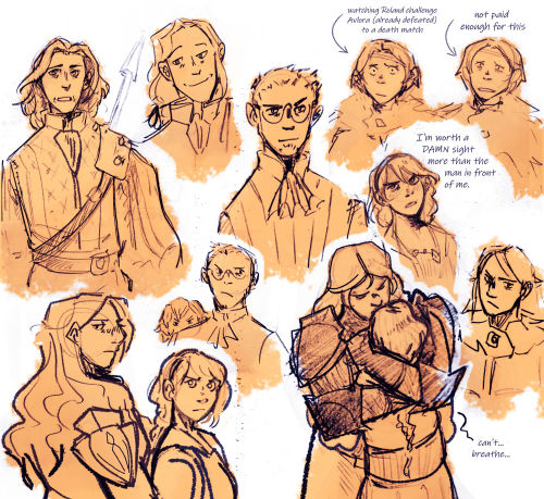 Some Misc Tri Strat Doodles From My Sketchbook