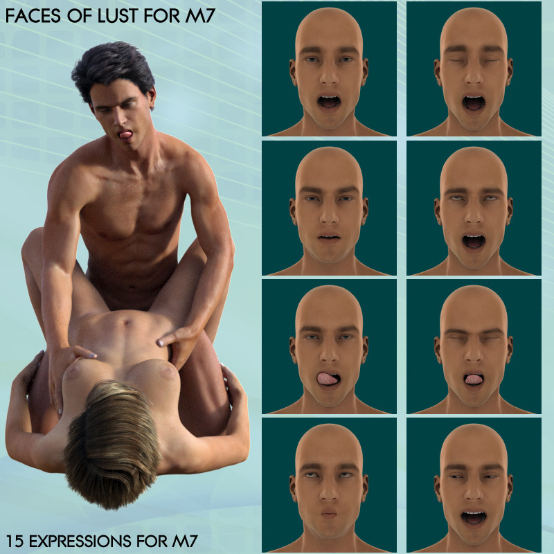 Are you ready for some new facial expressions for Michael 7? Well then why not try