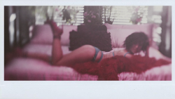 cherry-onn:  Cool For The Summer + Red and Blue in polaroid parts (x)  SO SO SEXY, OMG I LOVE THIS WOMAN!!!!!!!
