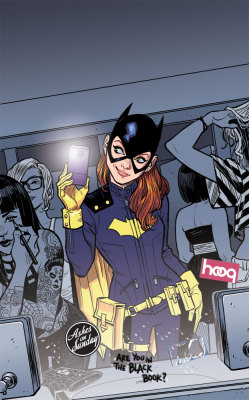 Cameron-Stewart:  Batgirl #35 Cover, 2014.  I Am Taking Over Batgirl Starting In