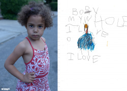 clittyslickers:  interruptmag:  By 13 years-old 53% of girls say they are unhappy with their bodies. When were we happy? Marie C. photographed and interviewed 4-8 year old girls and asked them what they liked about their bodies to find out.   crying